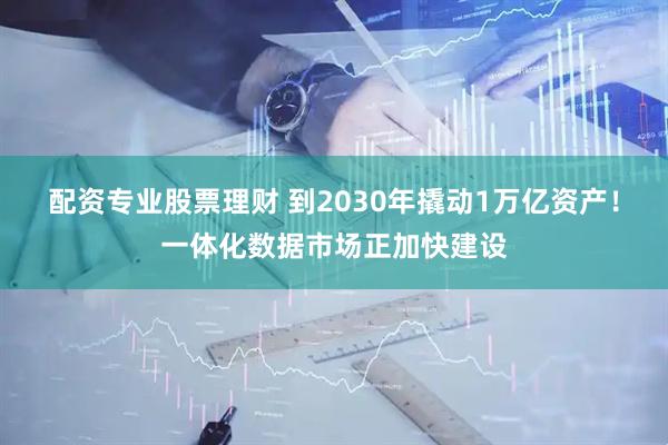 配资专业股票理财 到2030年撬动1万亿资产！一体化数据市场正加快建设